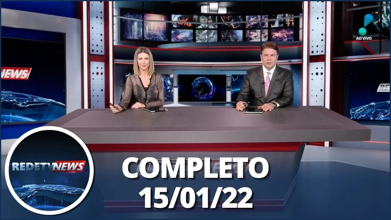 RedeTV News (15/01/22) | Completo
