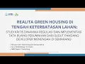 Download Lagu Realitas Green Housing di Tengah Keterbatasan Lahan: Studi Kritis_Nina Istiyana \u0026 Soraya Safira_ES