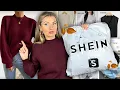 Huge SHEIN Fall Sweater Try-On Haul 2025 Cozy Affordable Autumn Sweaters