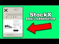 StockX Email Receipt Generator discord