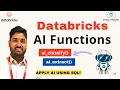 Databricks AI Functions ai - classify ai