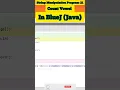 count vowels of string in BlueJ l String Manipulation Program-21 ll ll ll