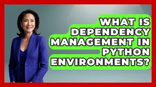 What Is Dependency Management In Python Environments - Python Code School