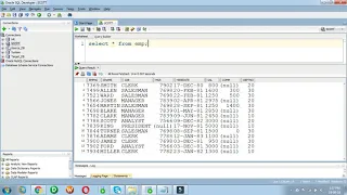 How to Export data from a table using SQL Developer
