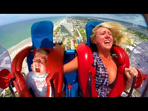 Download MP3 Mom Tries To Save Son From Falling Then This Happens...