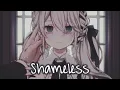 Download Lagu Nightcore - Shameless \\\\ (Lyrics)