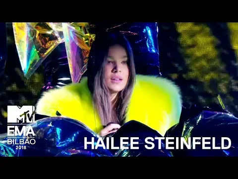 Download MP3 Hailee Steinfeld Performs 'Back to Life' (Live Performance) | MTV EMA 2018