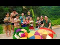Download Lagu smoked duck and sticky rice cake making process, with pregnant mother, farm life