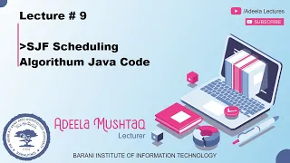 SJF Scheduling Algorithm Java Code