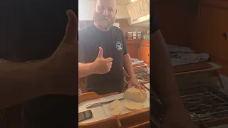 Wooo!!The bread is out of the oven 🤣 tomorrow….Cookies!#liveaboard #sailing #travel #cooking