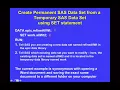 Lesson 5 SAS set statement