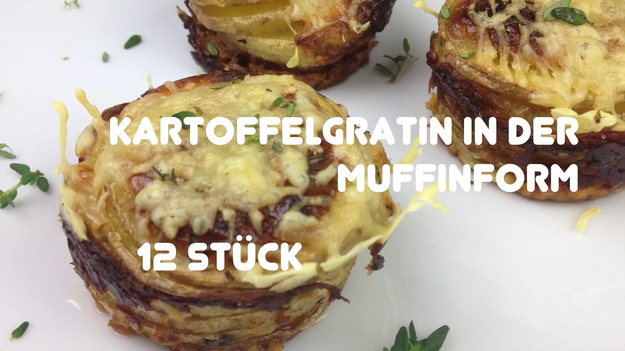 
          
          
          
            
            Kartoffelgratin mit Käse in der Muffinform | Rezept
          
        . 