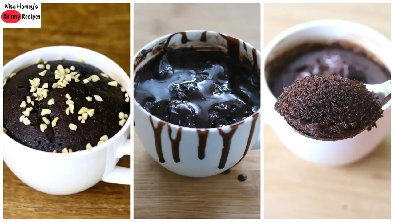 3 Healthy Mug Cake Recipes - No Oven Cake Recipes  Skinny Recipes