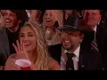 Blake Shelton and Gwen Stefani at the ACM Awards 2018