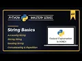 Python Strings in Hindi Accessing Slicing Iterating Concatenating Repetition Python Tutorial