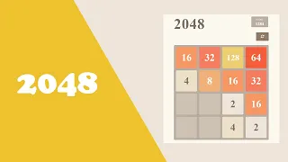 2048 Game Using HTML CSS Javascript