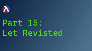 Racket Programming Part 15 Let Revisited