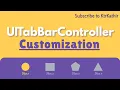 UITabBarController Customization Xcode 11 Swift 5 2 KtrKathir