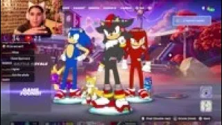 Gotta be the best like Sonic! Fortnite withTwitch Subs & YouTube Members!