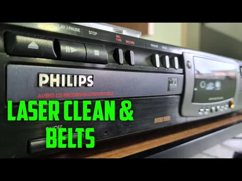 Download MP3 Philips CDR775 CD Player / Recorder - Doesn't Want to Play Discs!