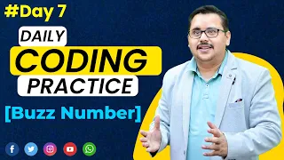 Day 7 Daily Coding Practice Java Program to Check Buzz Number Step by Step Tutorial for Beginner