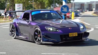 Modified JDM Cars Leaving A Carshow GO JAPAN 2025 
