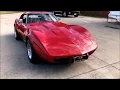 1976 CHEVROLET STINGRAY CORVETTE RED 4 SPEED 350 V8 L82 FOR SALE 13 995 www mroldcar com