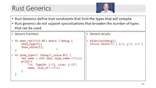 Rust Models - Generics