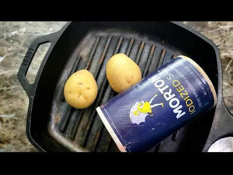 Watch a cast iron cleaning and care video