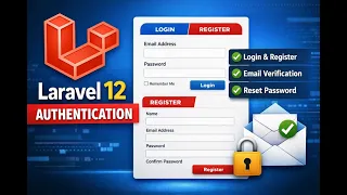 laravel 12 authentication for beginners login register email verification u0026 reset password 