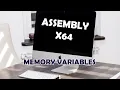 Linux Assembly Language x64 3 - What are Memory Variables and How to Use Them