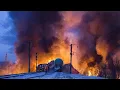 Download Lagu RAILWAY CHAOS IN RUSSIA: UKRAINIAN DRONES SMASH PETROV VAL AND KRYAZH STATIONS || 2025