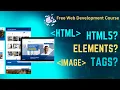 What is HTML Tags Elements images in Website Code Web Development Free Course Part 2