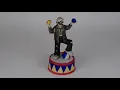 FLAMBRO EMMETT KELLY JUGGLING CLOWN MUSIC BOX FIGURINE VINTAGE PORCELAIN