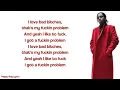 FUCKIN' PROBLEMS - A$AP ROCKY FT. DRAKE, 2 CHAINZ, KENDRICK LAMAR (Lyrics)