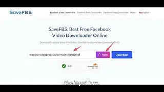 How to Download Facebook s in 1080p 4K - Free Online Tool
