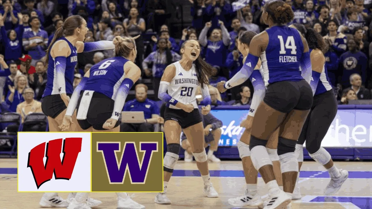 Washington vs Wisconsin | Full Match | Oct 23,2026 | Women's NCAA Volleyball 2026