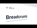 Clean Breadcrumb Component Design for Figma