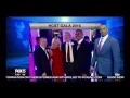 Meteorologist Mike Woods Recognizes Jeremy Lewan On Fox 5 Newscast