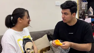 مشتريات البيبي وصلت ويرتها موصلت جوزي هيطلقني بسبب الي دفعو     دندنها