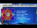 Boat crash in Sheboygan County