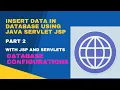 Insert Data in Database Using Java Servlet JSP