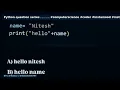 Beginner Python Quiz You Should Try Today Python question series