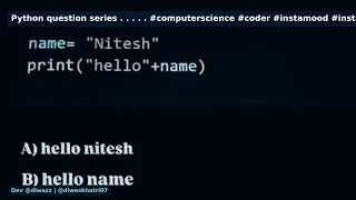 Beginner Python Quiz You Should Try Today Python question series