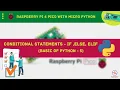 Understanding and Using Conditional Statement Tutorial Raspberry Pi Pico