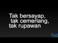 Lagu Gleen Fredly – Malaikat Juga Tahu Ost.rectoverso  ( Video Lyrics )
