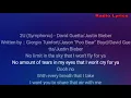 David Guetta feat Justin Bieber -