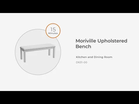 Moriville - Upholstered Bench - Beige