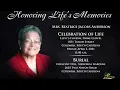 Mrs Beatrice Jacobs Anderson April 2 2021 - Leevy s Funeral Home Livestream
