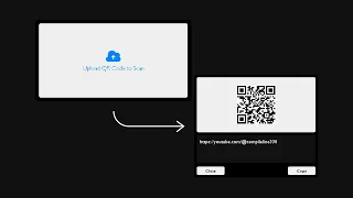 Create QR Code Scanner Or Reader using html css and javascript